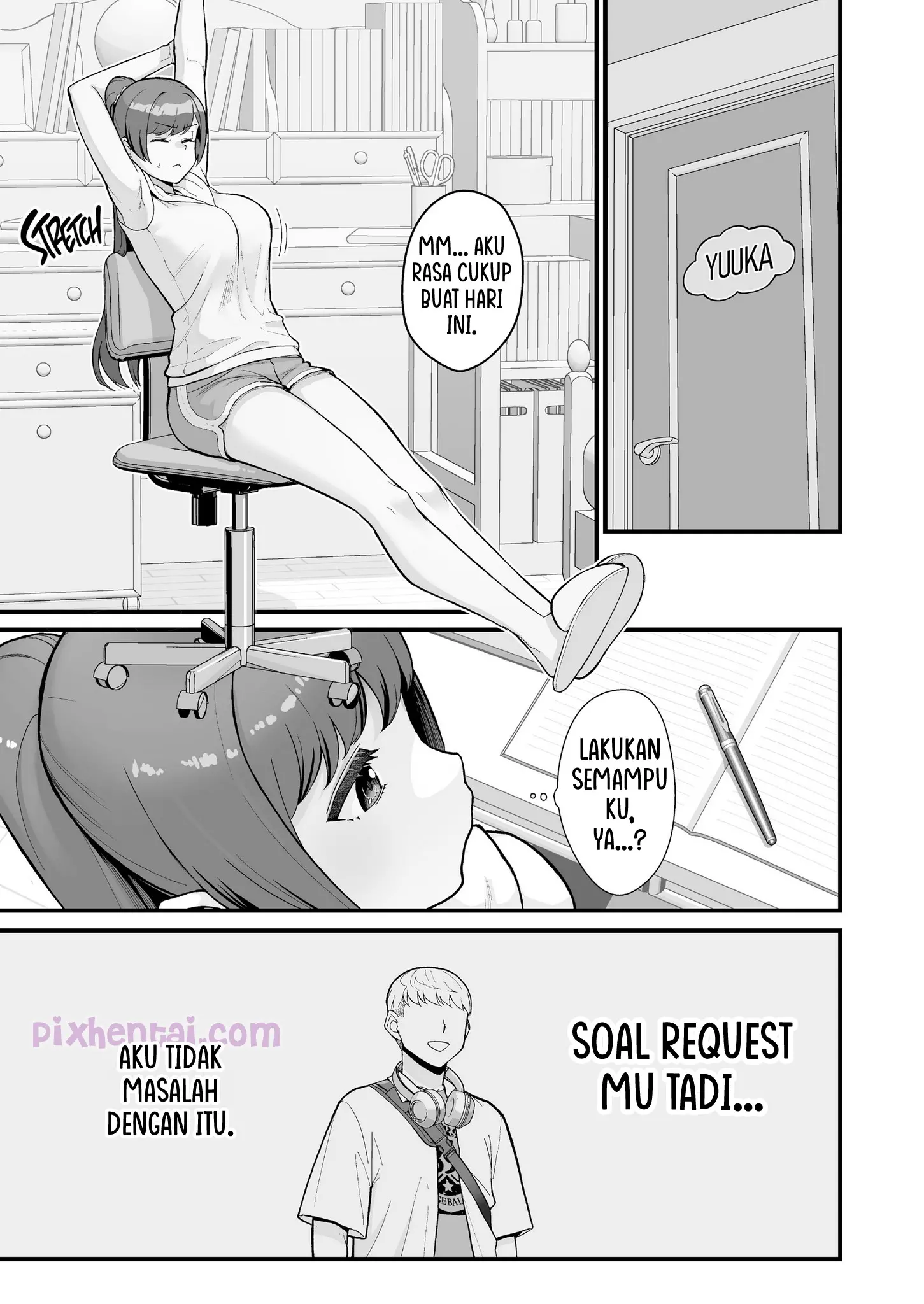 Komik hentai xxx manga sex bokep Hitozuma no Jitaku ni Hakuchuu Houmon Suru Hon 32